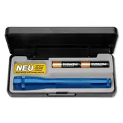 Mini LED 2-Cell AA Flashlight in Presentation Box, Blue
