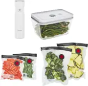 Fresh & save Vacuum Sealer Machine Starter Set with Airtight Food Storage Contai