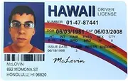 McLovin ID Card Fake