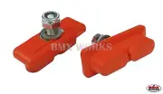 Kool Stop BMX Continental Orange Brake Pads - Sold In Pairs Old School BMX Tuffs