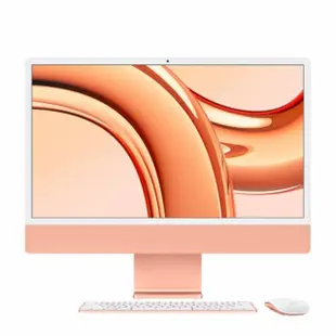 【Apple】S+ 級福利品 iMac Retina 24吋 M3 8核心CPU 10核心GPU 8GB 記憶體 256GB SSD(2023)