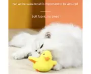 cat teasing stick electric duck plush cat Toys cat cat kitten kitten self-Hi catmint kitten supplies