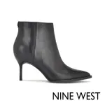 【NINE WEST】JACKS9X9 細高跟踝靴-黑色