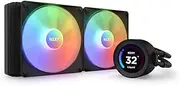 NZXT Kraken Elite 280 RGB 280mm AIO Liquid CPU Cooling with LCD Display - Black