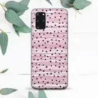 Black Polka Dot Pink White Lines Case For Samsung Note 20 S20 S21 S22 S23 S24 FE