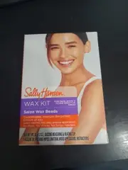 Sally Hansen Hair Removal Wax Kit Salon Wax Beads For Face, Legs, Bikini NEW