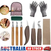 10/12 Wood Carving tools Woodworking Whittling Chisel Cutter Chip Hand Tool.kit,
