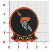 NAVY VFA-147 ARGONAUTS EMBROIDERED PATCH