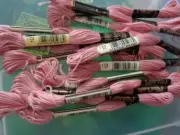 DMC Embroidery Floss Lot of 15 Skeins #224 Light Shell Pink