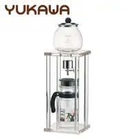 在飛比找蝦皮購物優惠-【YUKAWA】水晶造型壓克力冰滴咖啡壺 4-6人份 (冰滴