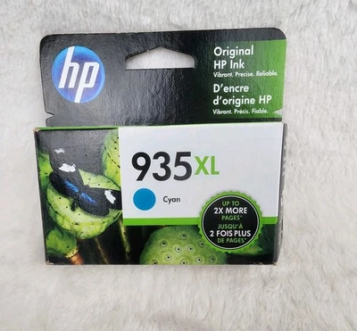 HP 935XL CYAN Ink Cartridge Expired FEB 2024