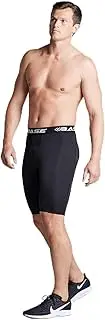 [BASE Compression] Men's Motion Compression Shorts, 3X-Large, Black