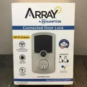 Array by Hampton Wifi Smart Electronic Deadbolt, Barrington 23513-119