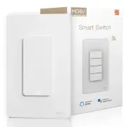 MoesHouse Tuya Smart WiFi Wall-mounted Switch Timing Function Remote APP Control Voice Control with Alexa Google Home 1/