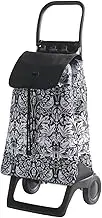 Rolser Baby Joy Morris Morris 36L Brother Rabbit Shopping Cart with William Morris Pattern, Japanese Original Frame, Quiet, Lightweight, Smooth Steps, Spanish Brand RS-002WM