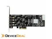 StarTech 4 Port PCIe USB 3.0 Card w/ 4 Channels - PEXUSB3S44V