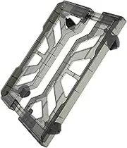 UTHCLO PC Computer Stand Mainframe Bracket Gaming Computer Tower Stand CPU Stand Cart Under Desk CPU Holder Rolling CPU Stand Computer Tower Floor Stand Gaming Desk Accessories Grey