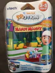 V Tech V.Smile Active Motion Learning System Handy Manny Game Cartridge Only @J