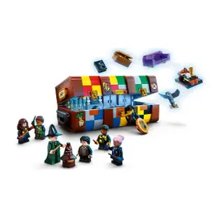【LEGO 樂高】哈利波特系列 76399 Hogwarts Magical Trunk(霍格華茲魔法皮箱 分類帽)