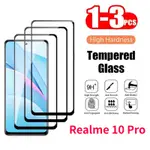 LONEE 鋼化玻璃適用於 REALME 10 PRO 全面屏保護膜防爆 9H 全覆蓋全膠玻璃保護膜暢銷書