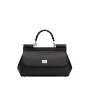 [Dolce & Gabbana] Dolce & Gabbana Sicily Tote Bag ONE SIZE BLACK