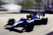 Stefan Bellof Tyrrell 012 Ford Monaco GP at Circuit de Monaco on S- Old Photo 18