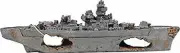 BioBubble Origins Sunken Battleship Ornament, Multicolor