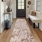 Hallway Runner Rug 100-600cm Washable Kitchen Runner Rugs, Floor Carpet Runner for Hallway Entryway Laundry Besides, Long Hall Carpet Runner Mat, Door Rugs(80x450cm)
