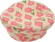 [OATIPHO] 1pc Unique Beret Hat Girls Casual Hat Beret Adjustable Women Beret Pink