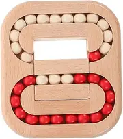 GARVALON 1 Set Sensory Puzzle Fidget for Adults and Seniors Engaging Rotating Bean Anxiety Reliever for Mindfulness and Cognitive Engagement Office
