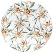 LVD Ceramic/Cork Placemat Trivet Tropics Tray Home/Kitchen Decor Round 25cm