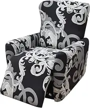 Stretch Recliner Couch Cover 4-Pieces 1Seat Recliner Chair Slipcovers with Pockets Sofa Cover Recliner Lazy Boy Furniture Protector for Living Room (Color : #24)
