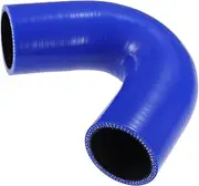 Hihaha Universal 45mm 1.77" ID 135 Degree Car Coupler Silicone Hose Blue Durable Material