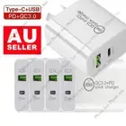 20W USB Type C Wall Charger Fast PD Dual Power Adapter For iPhone 13 12 Android