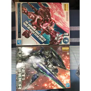 MG 全刃式 00R 00 raiser 彩透 trans-am 量子 00Q 鋼彈00 非 RG 能天使 正義女神F