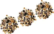 Parliky Fish Tank Pebbles 3 Pack Small Decorative Stones Garden Landscape Pebbles Plant Pot Decorative Gravel Stone Decorations