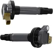 UF646 Ignition Coil Pack Compatible For Ford F-150 Transit-150 250 350 Flex Explorer Taurus Lincoln MKS MKT Navigator V6 3.5L BL3Z12029C(2PCS)