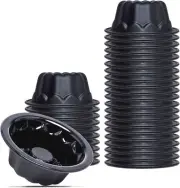 25-Pack Mini Cake Pans 4 Inches Silicone bundt for flan molds for baking