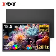 XGODY 18.5" Portable Monitor 1080P FHD 120Hz 100%sRGB HDR Display For PC Switch