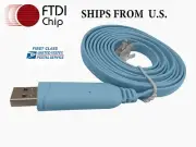 Cisco Console Cable USB RJ45 for CCNA CCNP CCIE LAB KIT 300-101