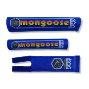 Mongoose Nylon pad set - BLUE 1984-1985 - old school bmx