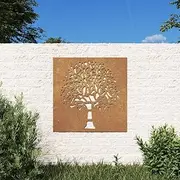 Patio Decoration Corten Tree -4502