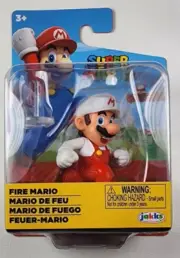 2022 Super Mario Bros *FIRE MARIO* 2.5" Figure Jakks Pacific Nintendo