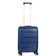 Delphin Verona Hardside 2 Piece (M + C) Spinner Suitcase Set Blue