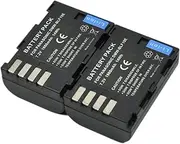 BTBAI 2X DMW-BLF19 Camera Battery+Charger AC/DC Single for DMWBLF19 BLF19E BLF19GK BLF19PP Lumix DMC-GH3 GH3A GH3AGK GH3GK GH3E GH3H GH3HGK GH3K GH4 GH4A GH4GK GH4H GH5 GH5M u1a
