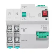 Power Automatic Transfer Switch 2P DIN Rail Selector Switch AC 220V