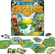 [Ravensburger] The Quest for El Dorado Strategy Board Games for Adults and Kids Age 10 Years Up - 2 to 4 Players