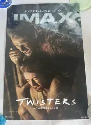 Twisters IMAX Regal Poster 12" X 18" Number 957 of 1000