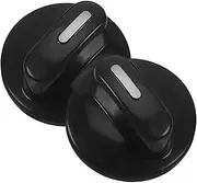 WEKADRIN 2pcs Timer Switch Knobs for Stove/Oven Plastic Oven Control Knob Gas Stove Rotating Switch Easy Install Clean