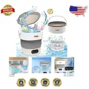 Foldable 18L Mini Washer - Lightweight and Eco-Friendly for Camping Adventures